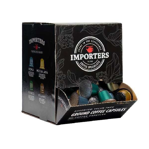 Importers Variety Capsule Dispenser (100s)